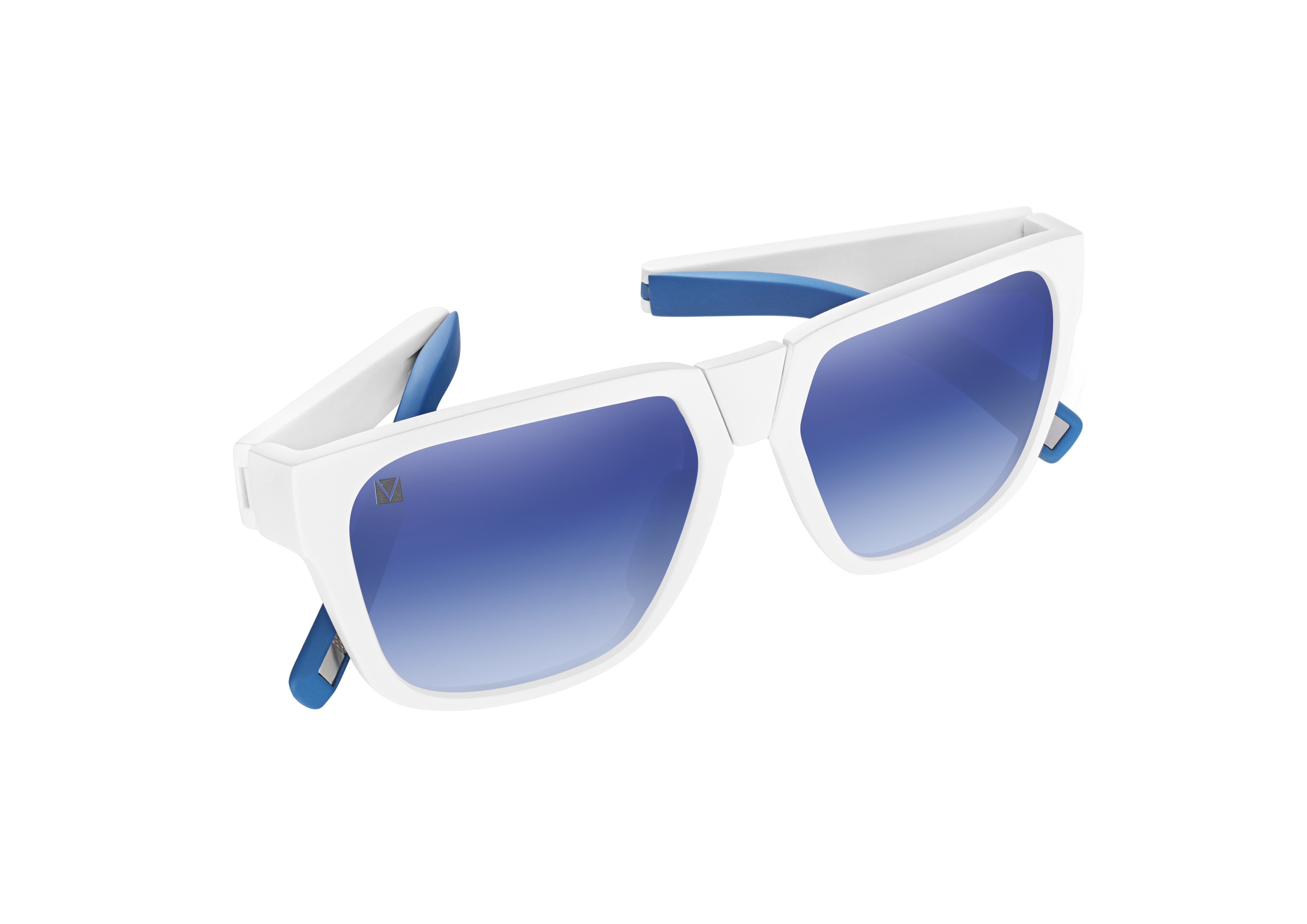 Louis Vuitton Foldable Sunglasses Americans Cup Black Light Blue Unisex